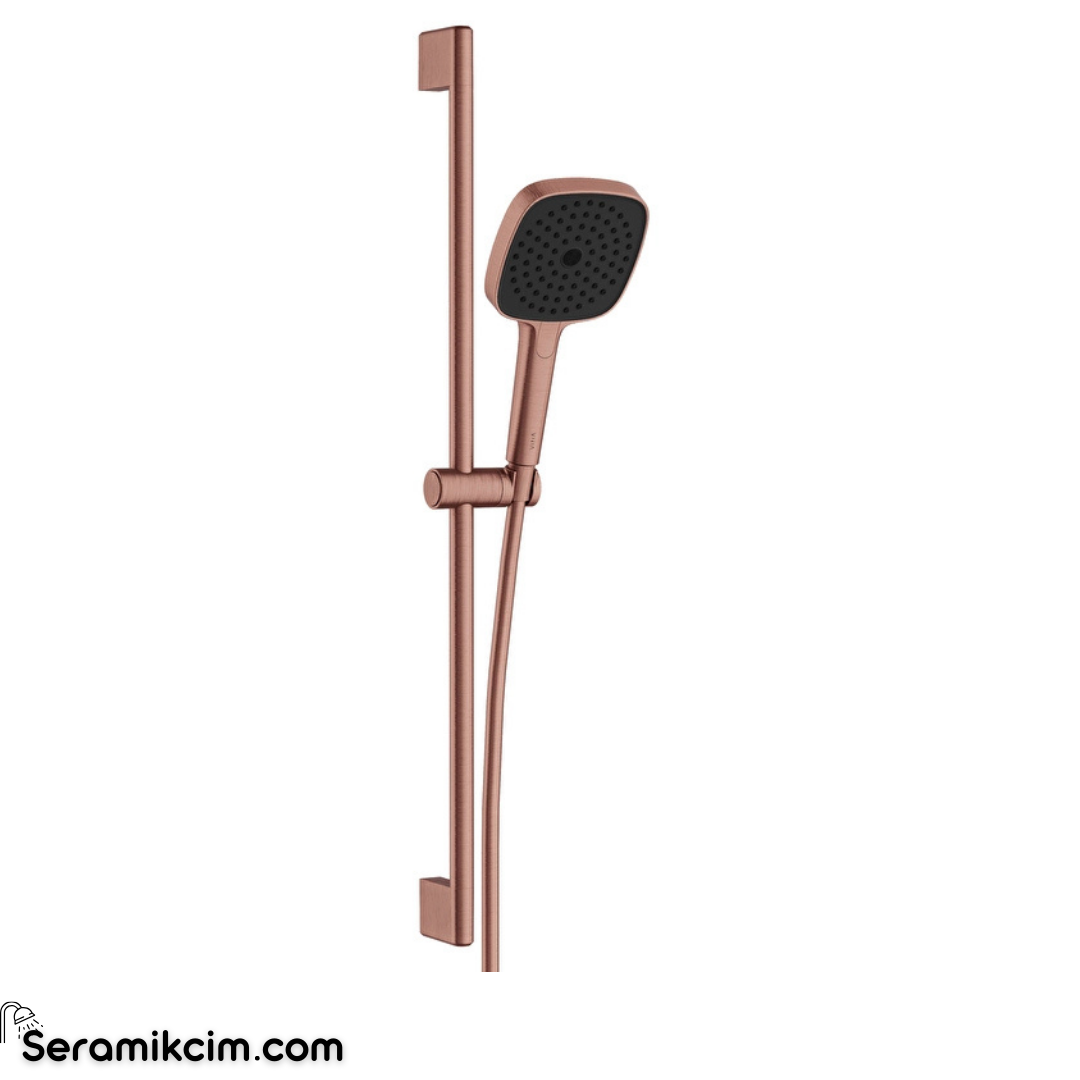 Vitra Prime Square Sürgülü El Duşu 3F130Mm Fırçalı Bakır A4592824