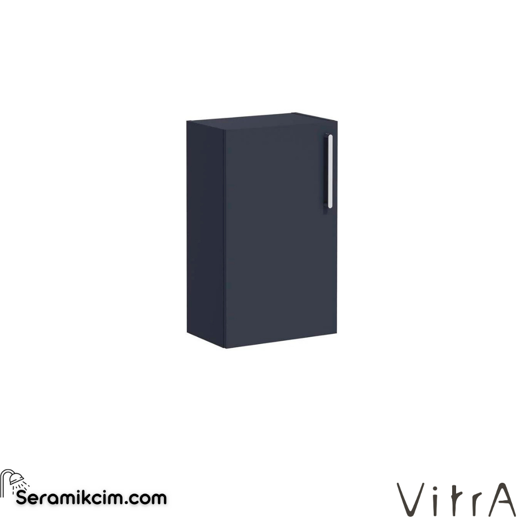 Vitra Root Alt Ünite, 40 Cm, Dar, Mat Lacivert, Sol