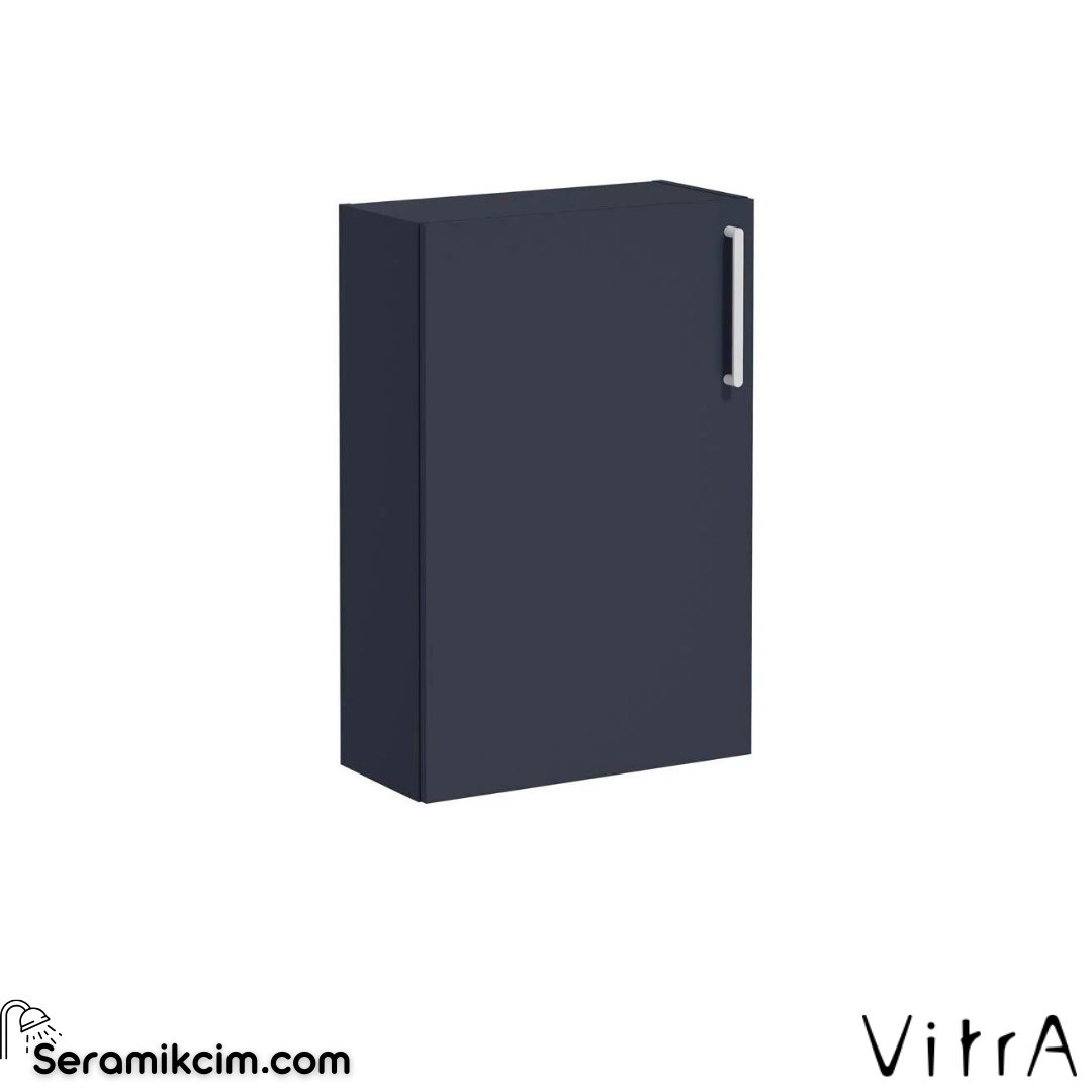 Vitra Root Alt Ünite, 55 Cm, Dar, Mat Lacivert, Sol
