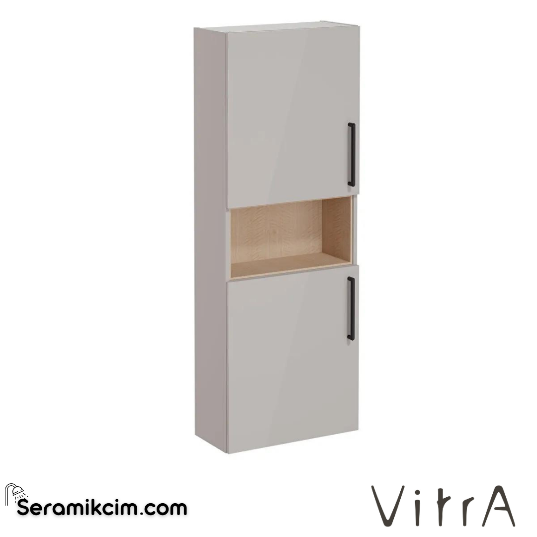 Vitra Root Boy Dolabı, 55, Dar, Kısa, Parlak Sahra Beji - 66250