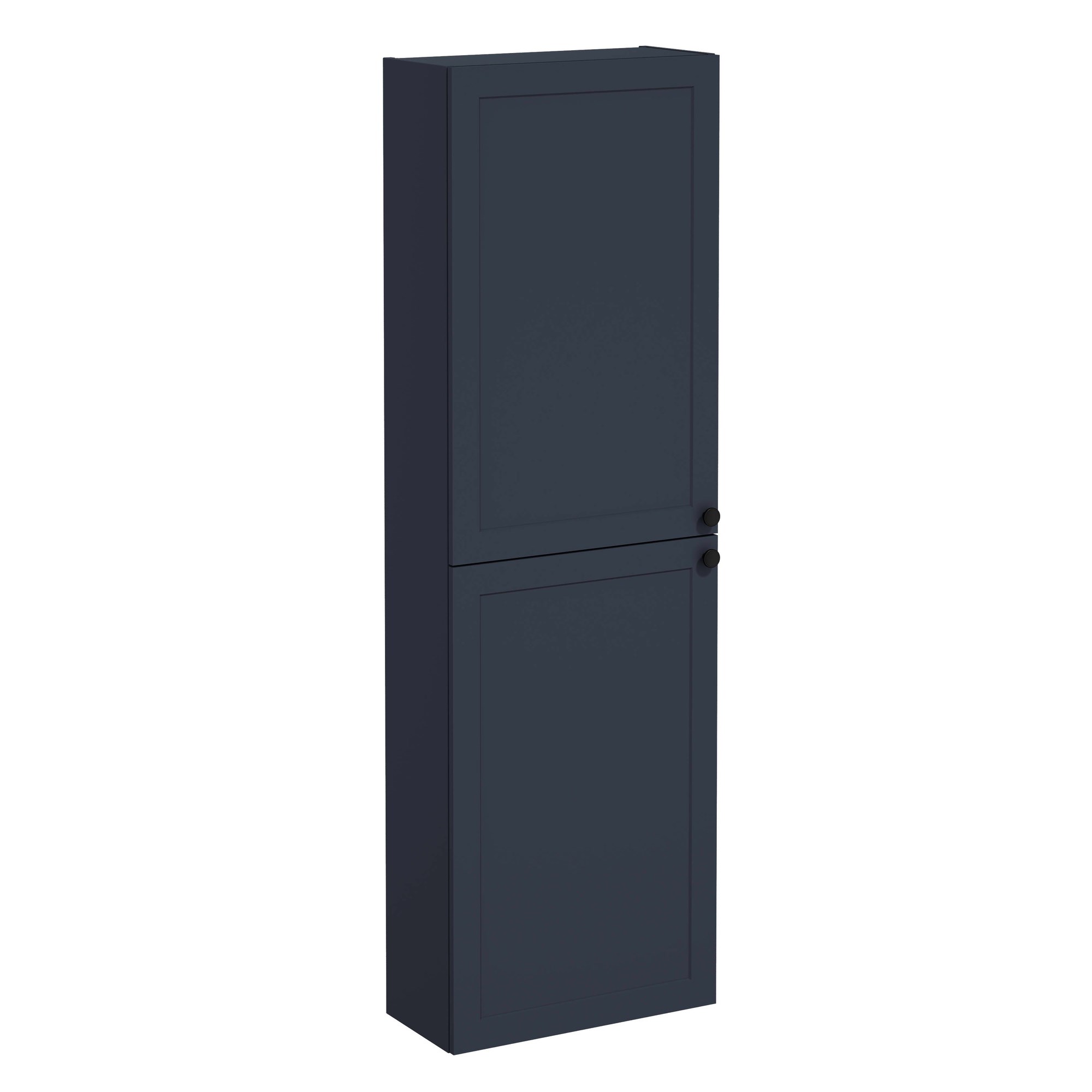Vitra Root Classic Boy Dolabı 55 cm İki Kapaklı Dar Mat Lacivert 68543
