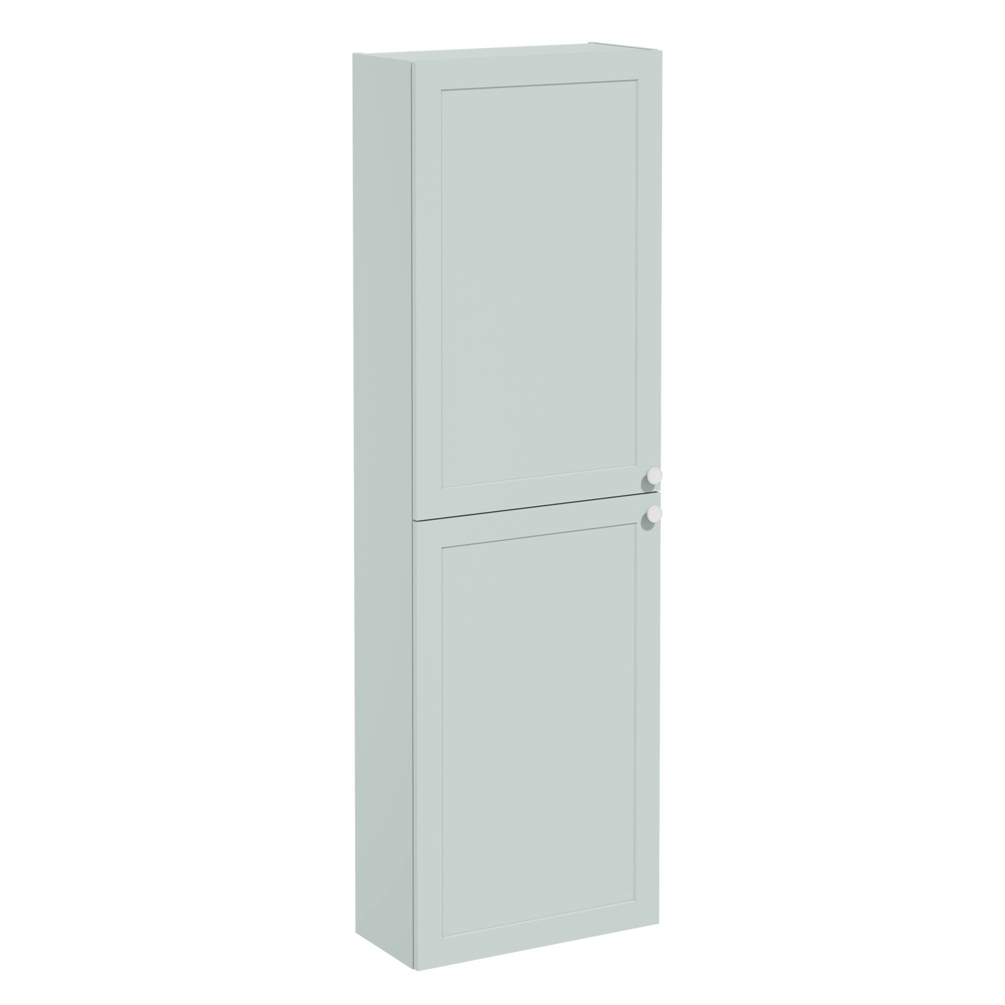 Vitra Root Classic Boy Dolabı 55 cm İki Kapaklı Dar Mat Retro Yeşil 68544