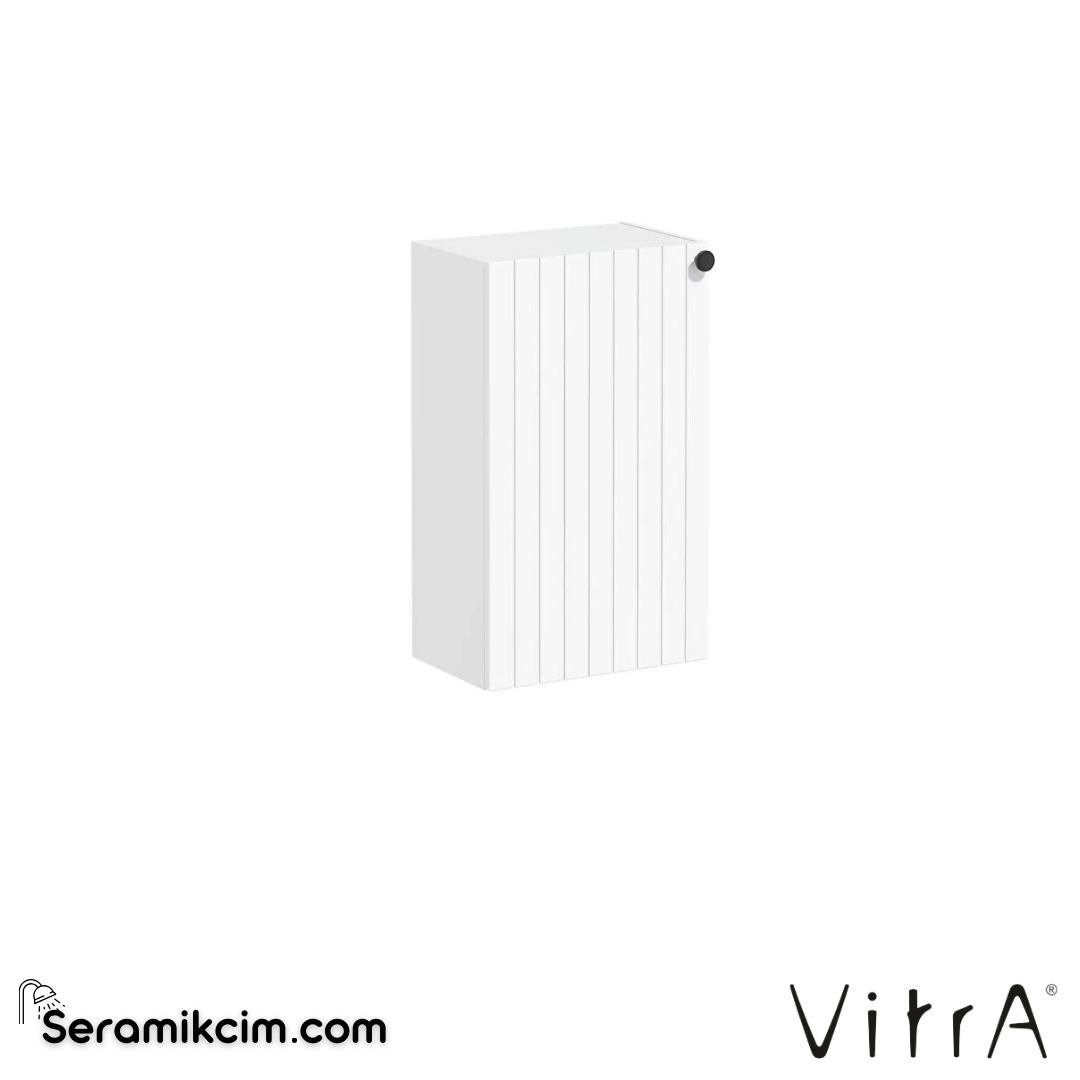 Vitra Root Groove Alt Ünite, 40 Cm, Dar, Mat Beyaz, Sol - 69135
