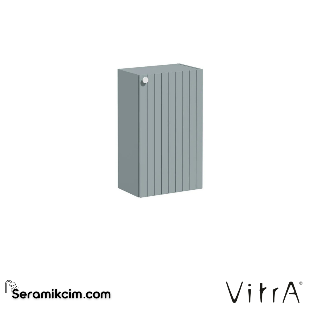 Vitra Root Groove Alt Ünite, 40 Cm, Dar, Mat Fiyord Yeşili, Sağ - 69145