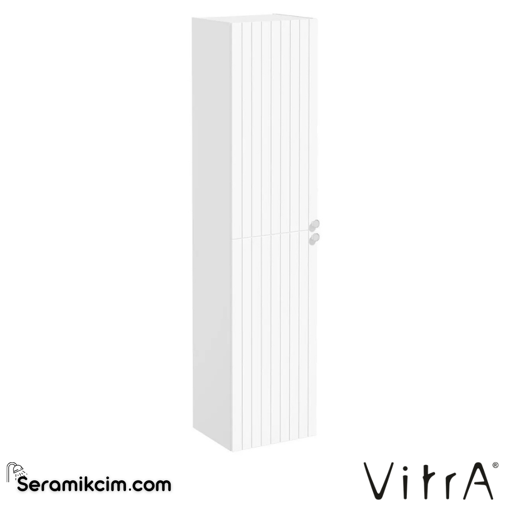 Vitra Root Groove Boy Dolabı, 40 Cm, Mat Beyaz - 69086
