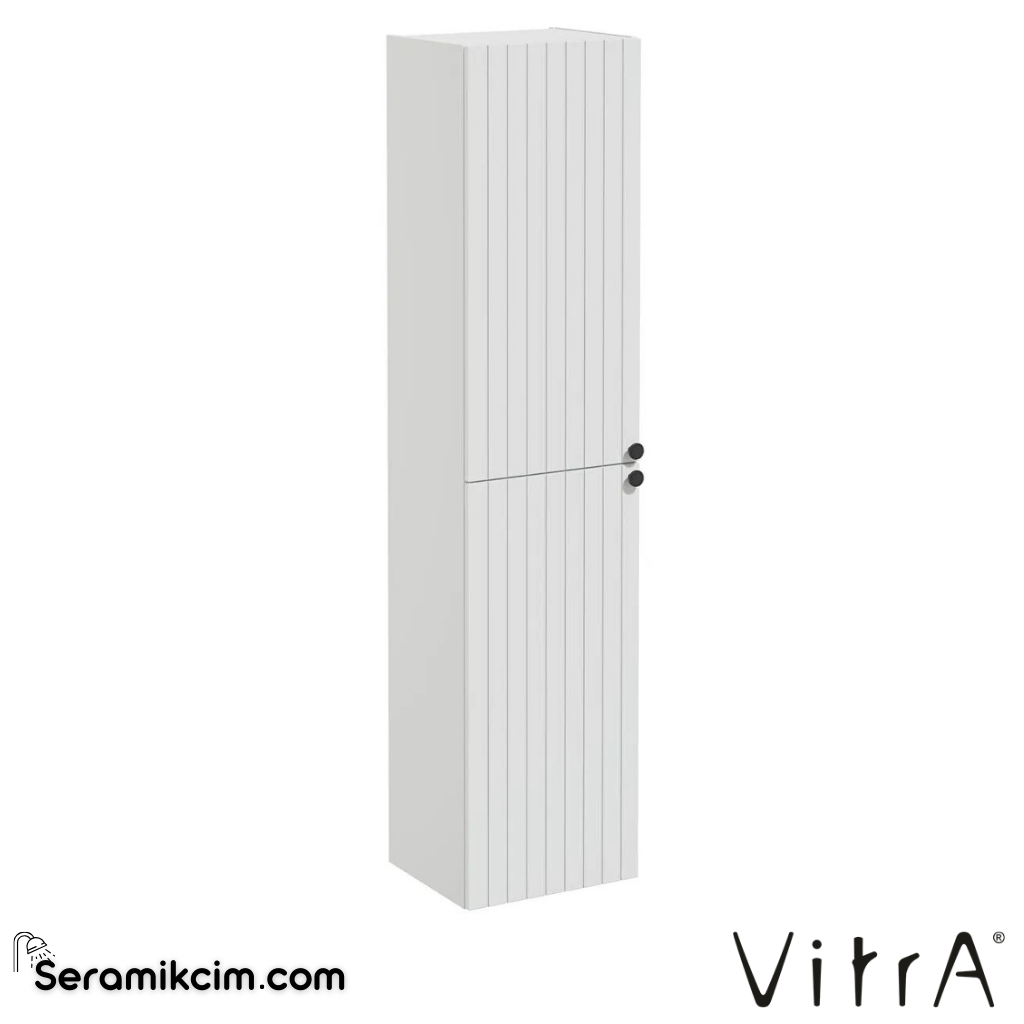 Vitra Root Groove Boy Dolabı, 40 Cm, Mat Açık Gri - 69087