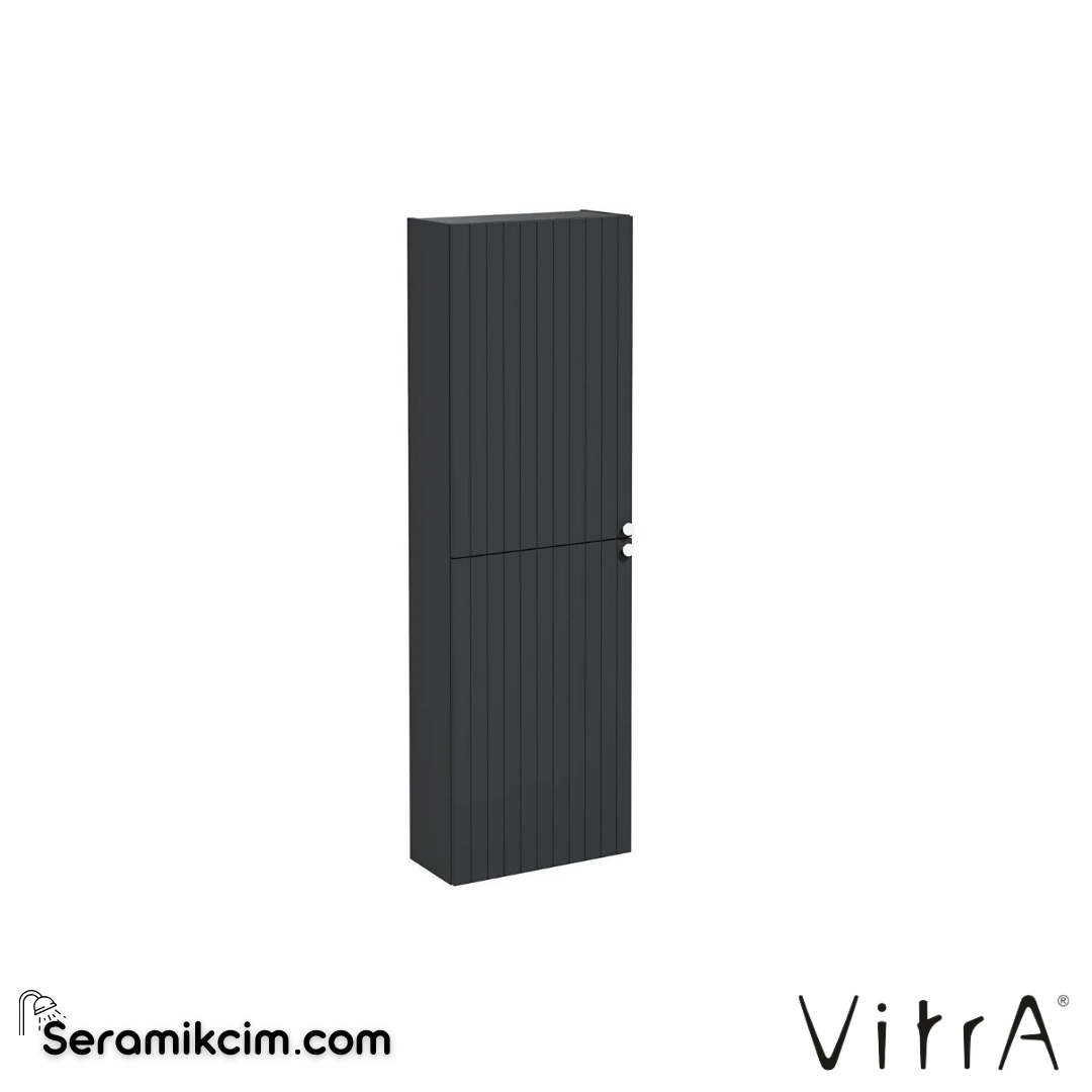 Vitra Root Groove Boy Dolabı, 55 Cm, Dar, Mat Grafit - 69118