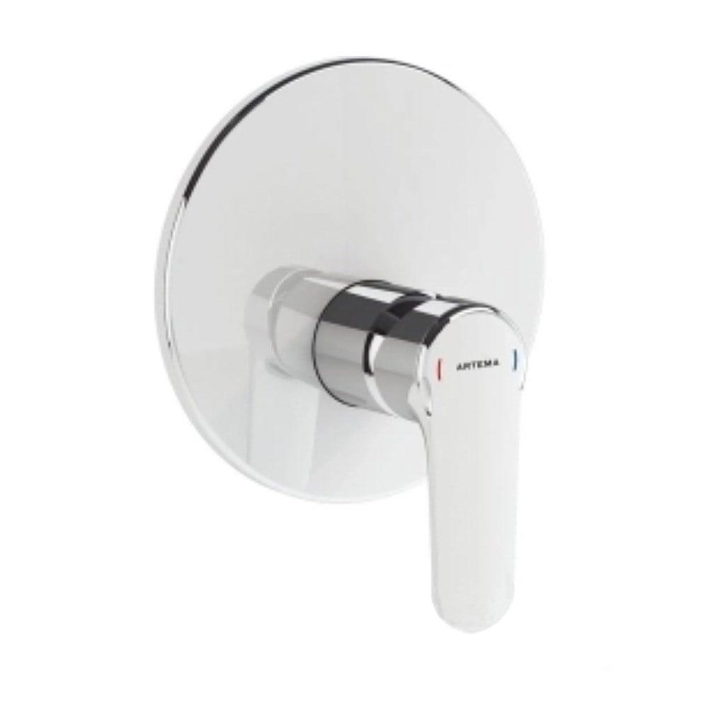 Vitra Root Round Ankastre Duş Bataryası  (V-Box Sıva Üstü Grubu), Krom - A42829