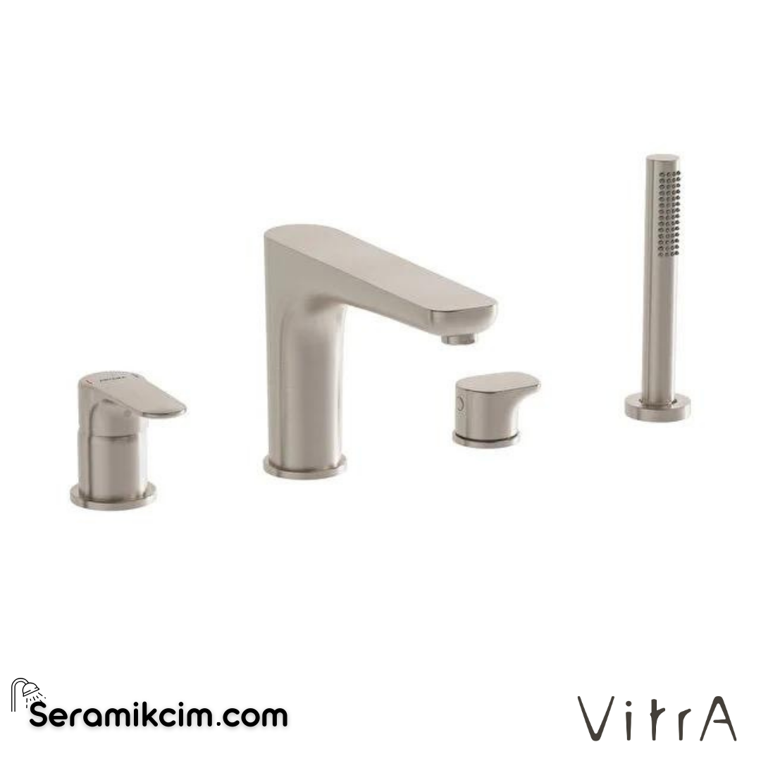 Vitra Root Round Küvet Bataryası (4 Delikli), F.Nikel - A4274334
