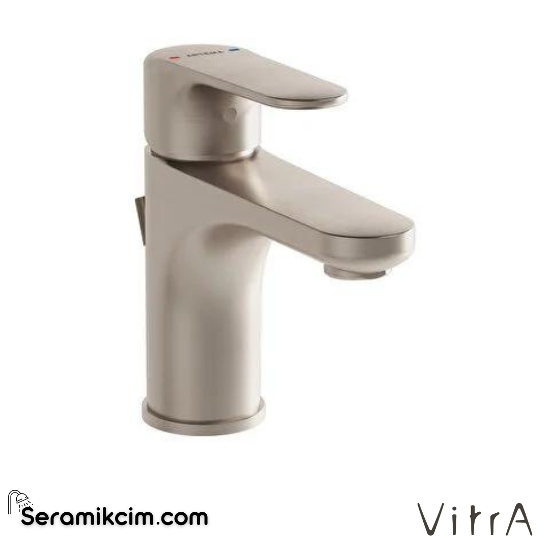 Vitra Root Round Lavabo Bataryası Pop-Uplı , F.Nikel - A4272234