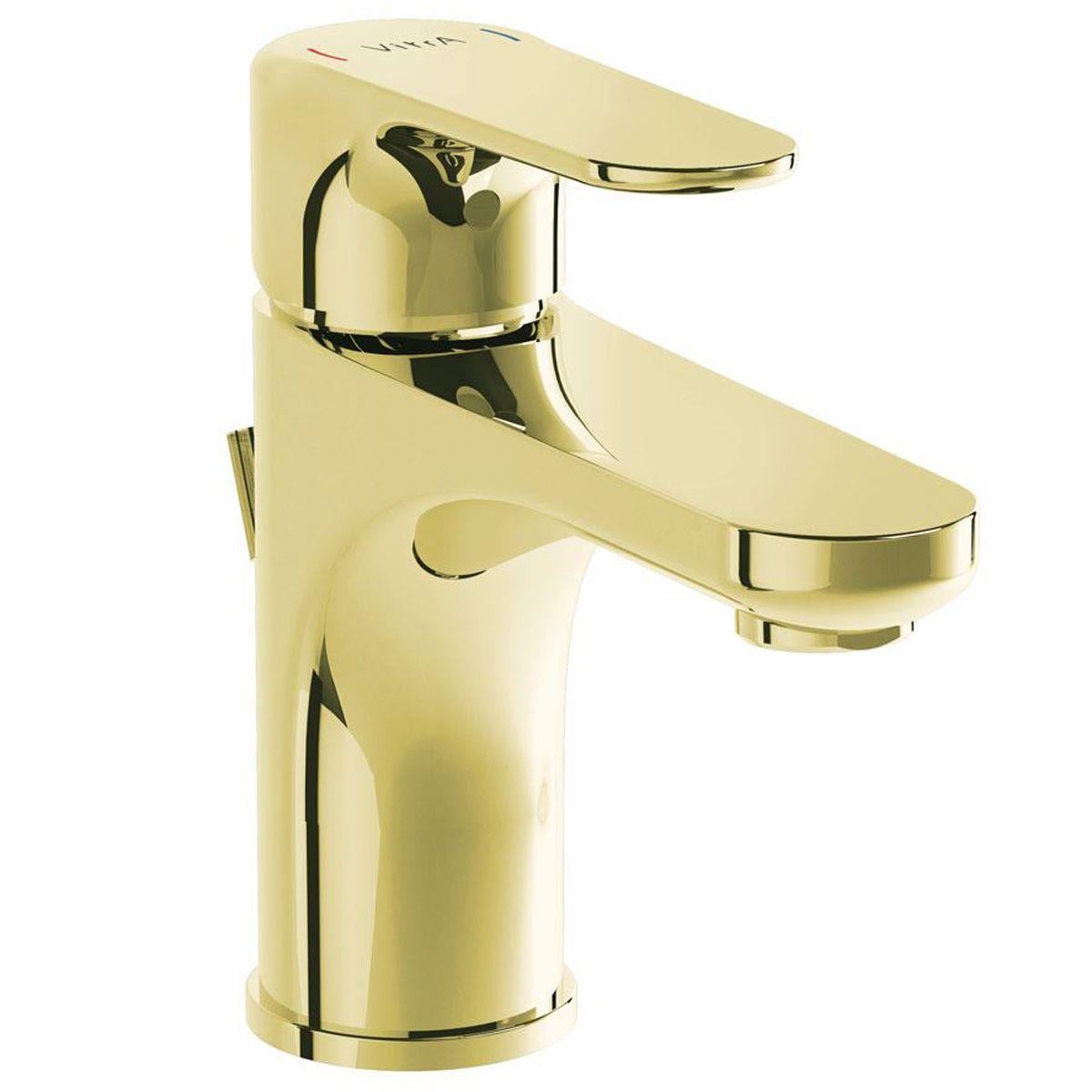 Vitra Root Round Lavabo Bataryası Pop-Uplı , Altın - A4272223