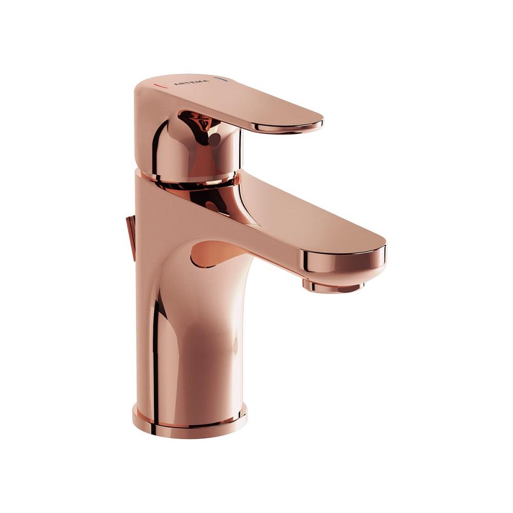 VitrA Root Round Lavabo Bataryası Sifon Kumandalı Soft Bakır A4272229 - A4272229