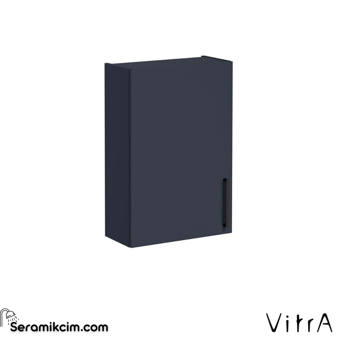Vitra Root Üst Ünite, 55 Cm, Dar, Mat Lacivert, Sol