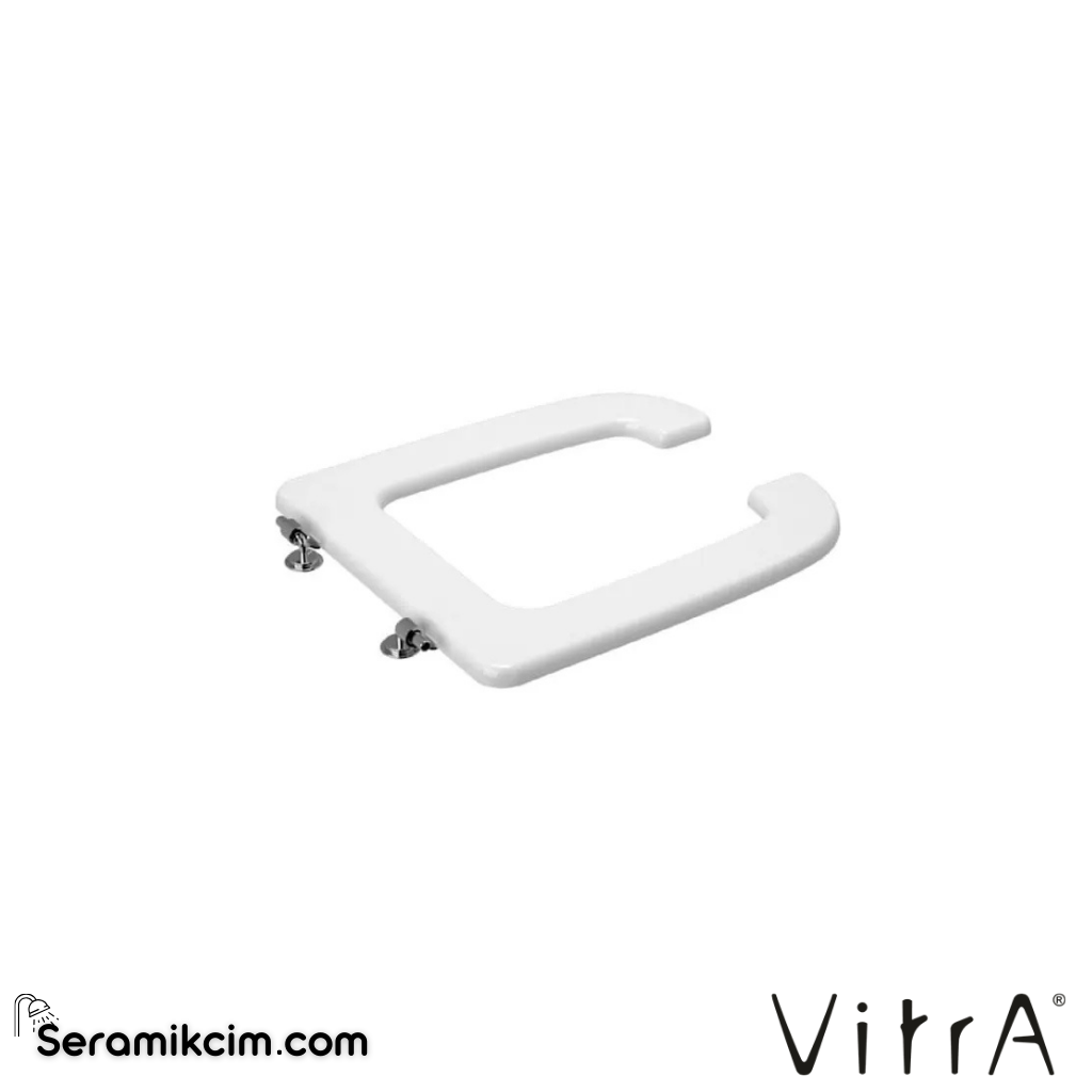 VitrA S20 Klozet Kapağı Duroplast, Üstten Sıkmalı, Özel İhtiyaç Metal Menteşeli, Beyaz 79-003-003 - 79-003-003