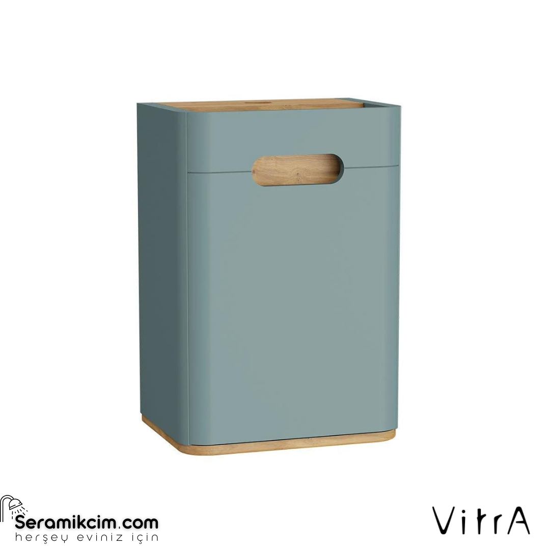 Vitra Sento Orta Ünite, 40 Cm, Ayaksız, Mat Fiyord Yeşili, Sol