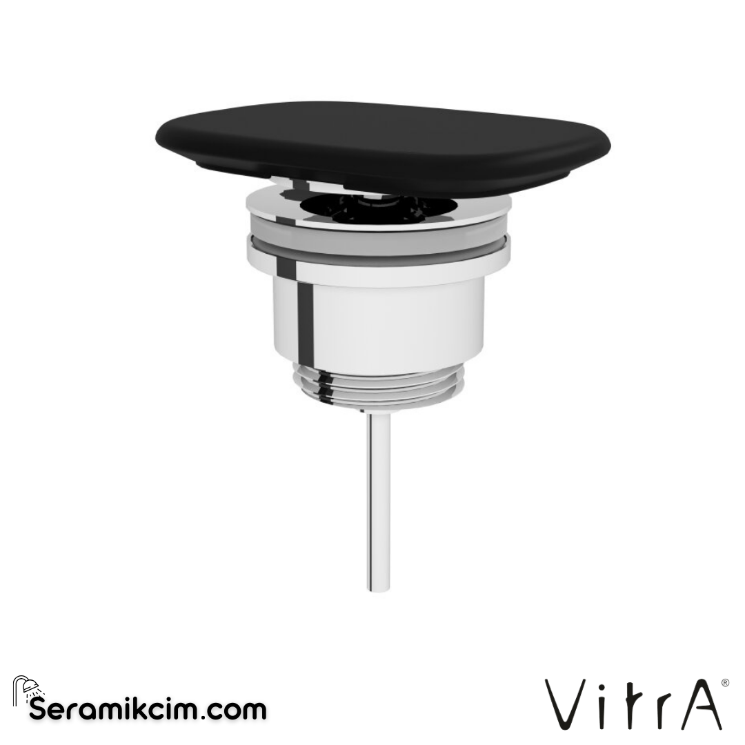 VitrA Sifon Tapası  Mat Siyah - 6370L083-1001