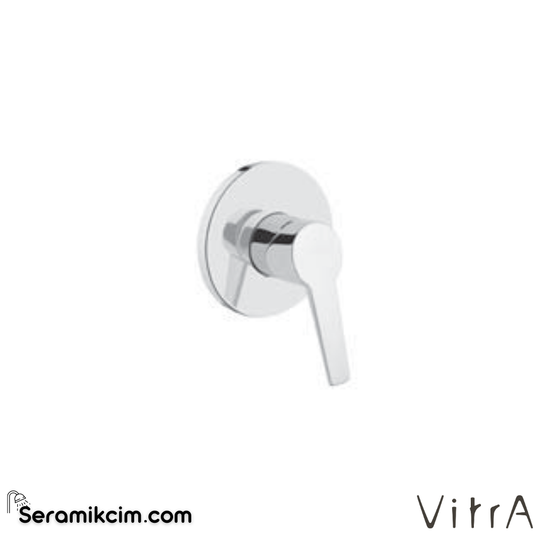 VitrA Solid S Ankastre Duş Bataryası (sıva üstü grubu) Krom A42447 - A42447