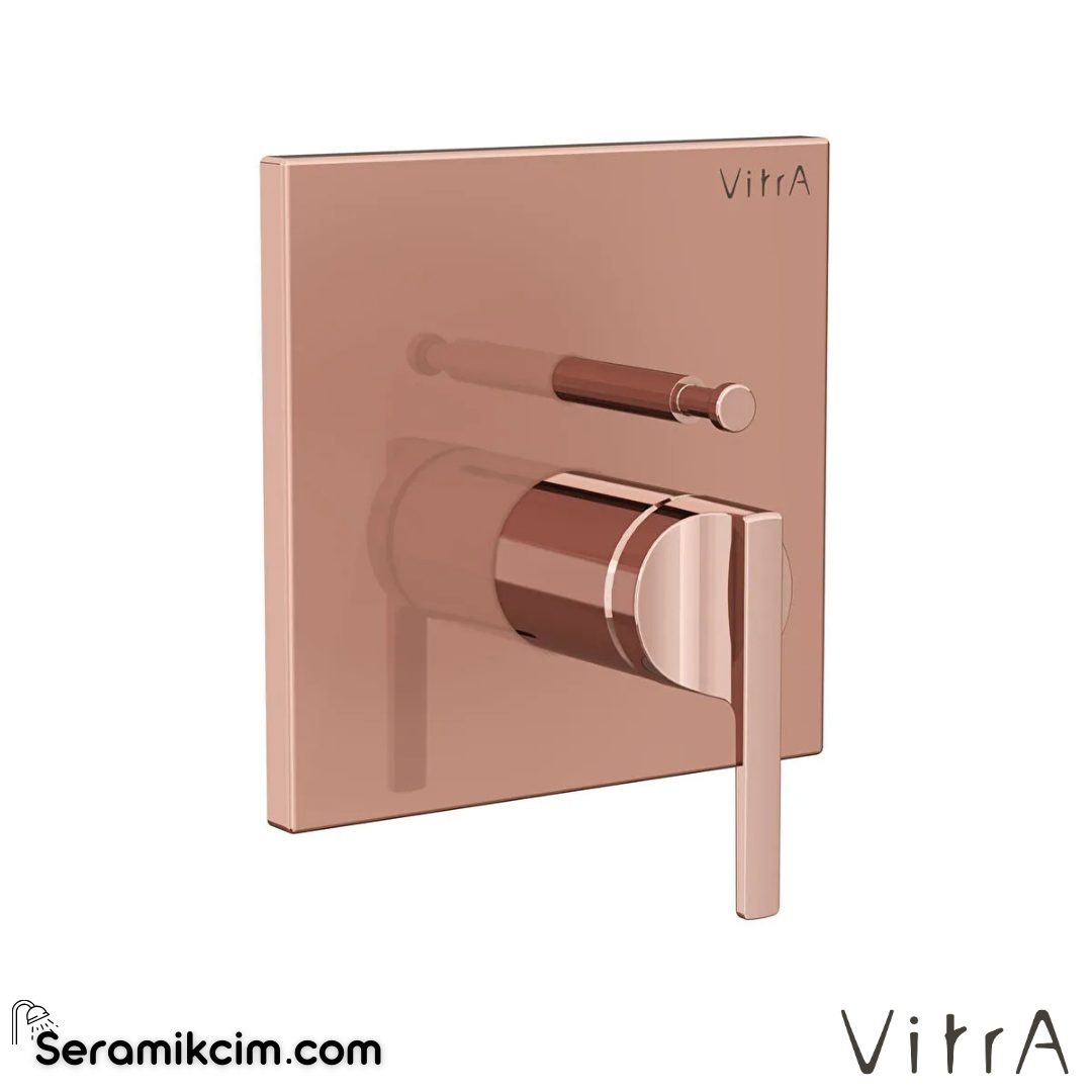 VitrA Suit Ankastre Mekanik Banyo Bataryası (V-Box, sıva üstü grubu) Soft Bakır A4282029 - A4282029