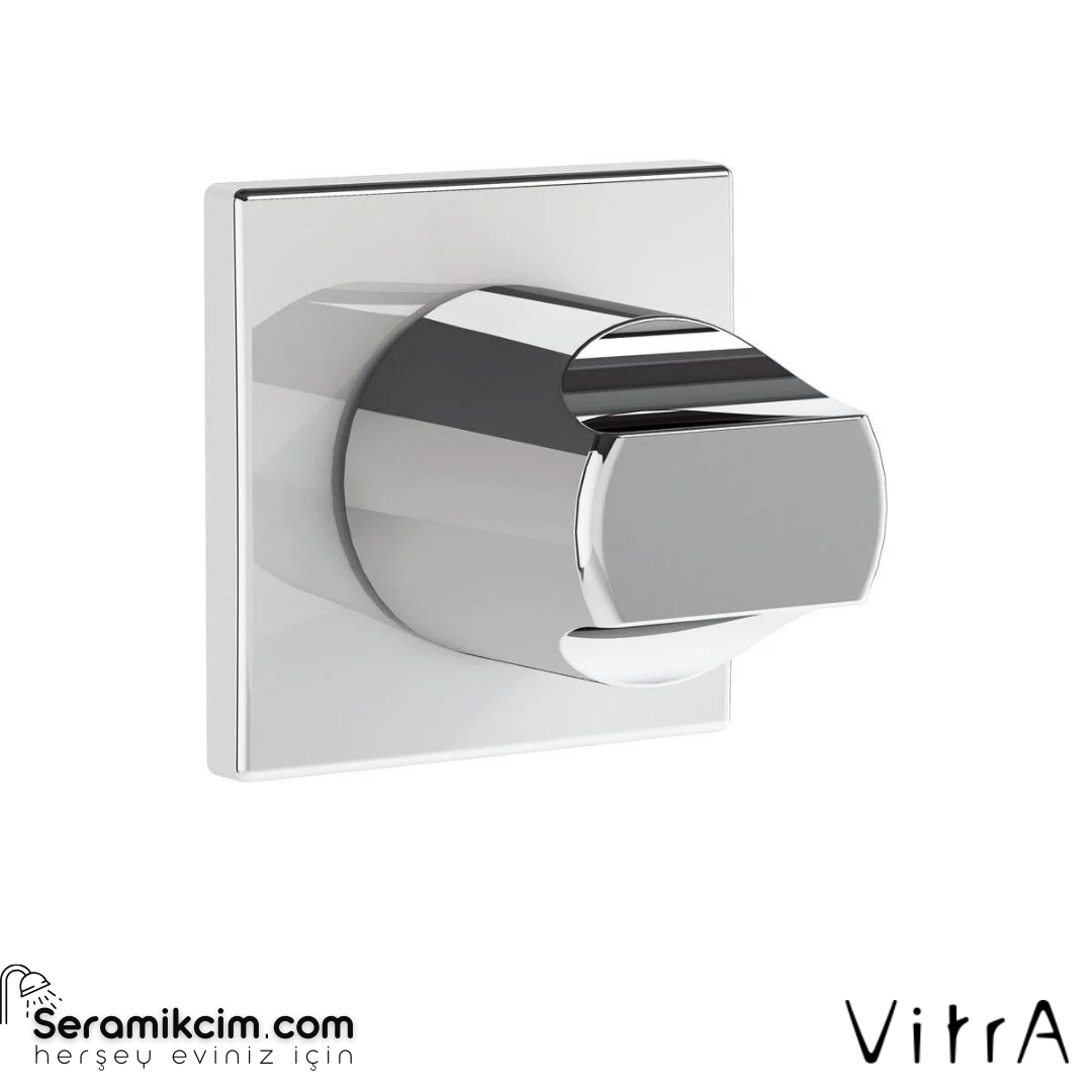 Vitra Suit Ankastre Stop Valf Sıva Üstü, Krom