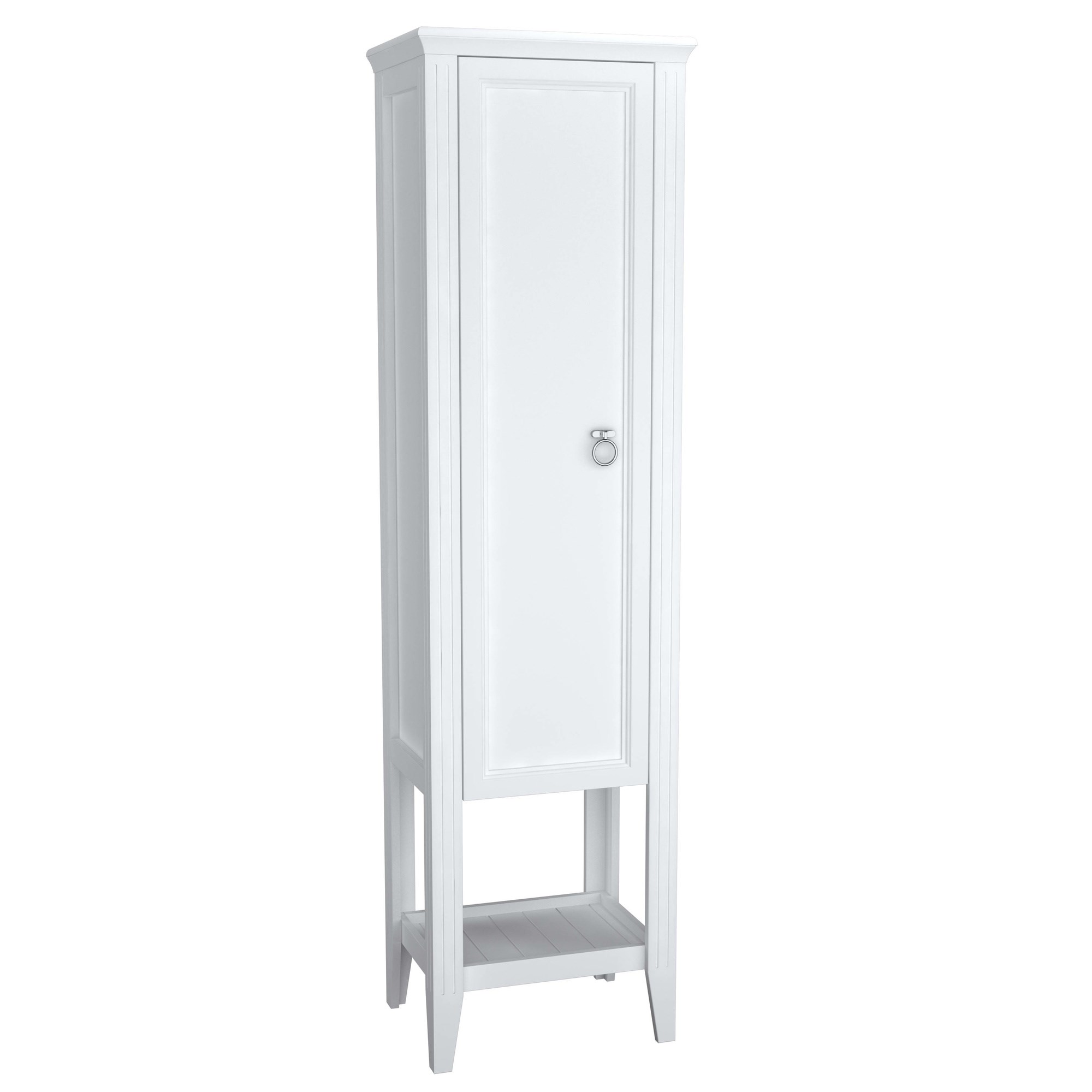 Vitra Valarte Boy Dolabı 55 cm Bir Kapaklı Mat Beyaz Sol 62240