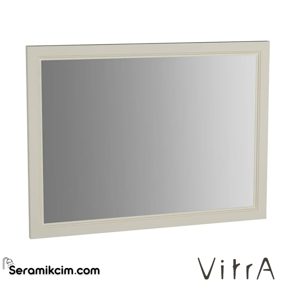 Vitra Valarte Düz Ayna, 100 Cm, Mat Fildişi - 62221