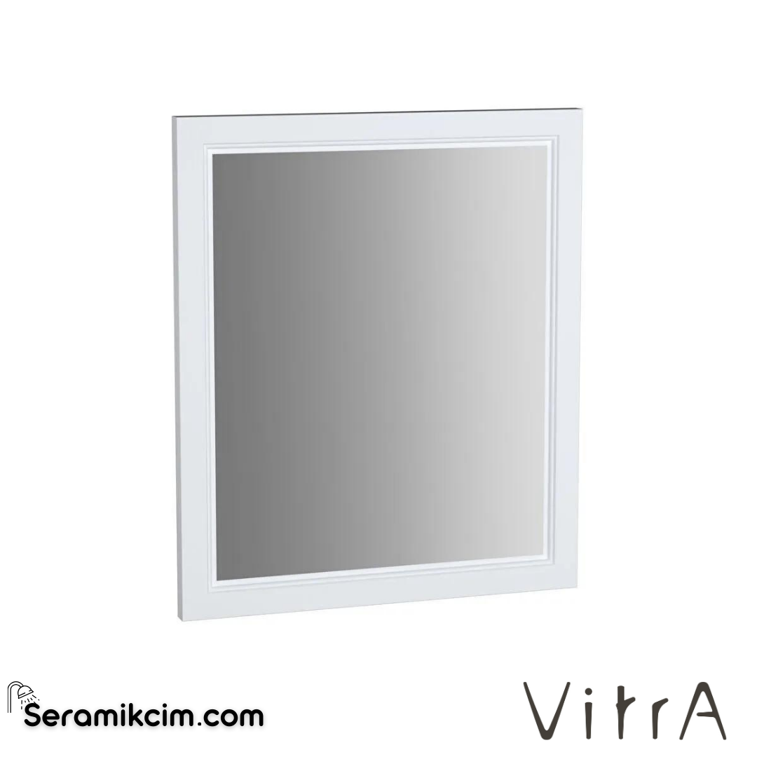 Vitra Valarte Düz Ayna, 65 Cm, Mat Beyaz - 62213