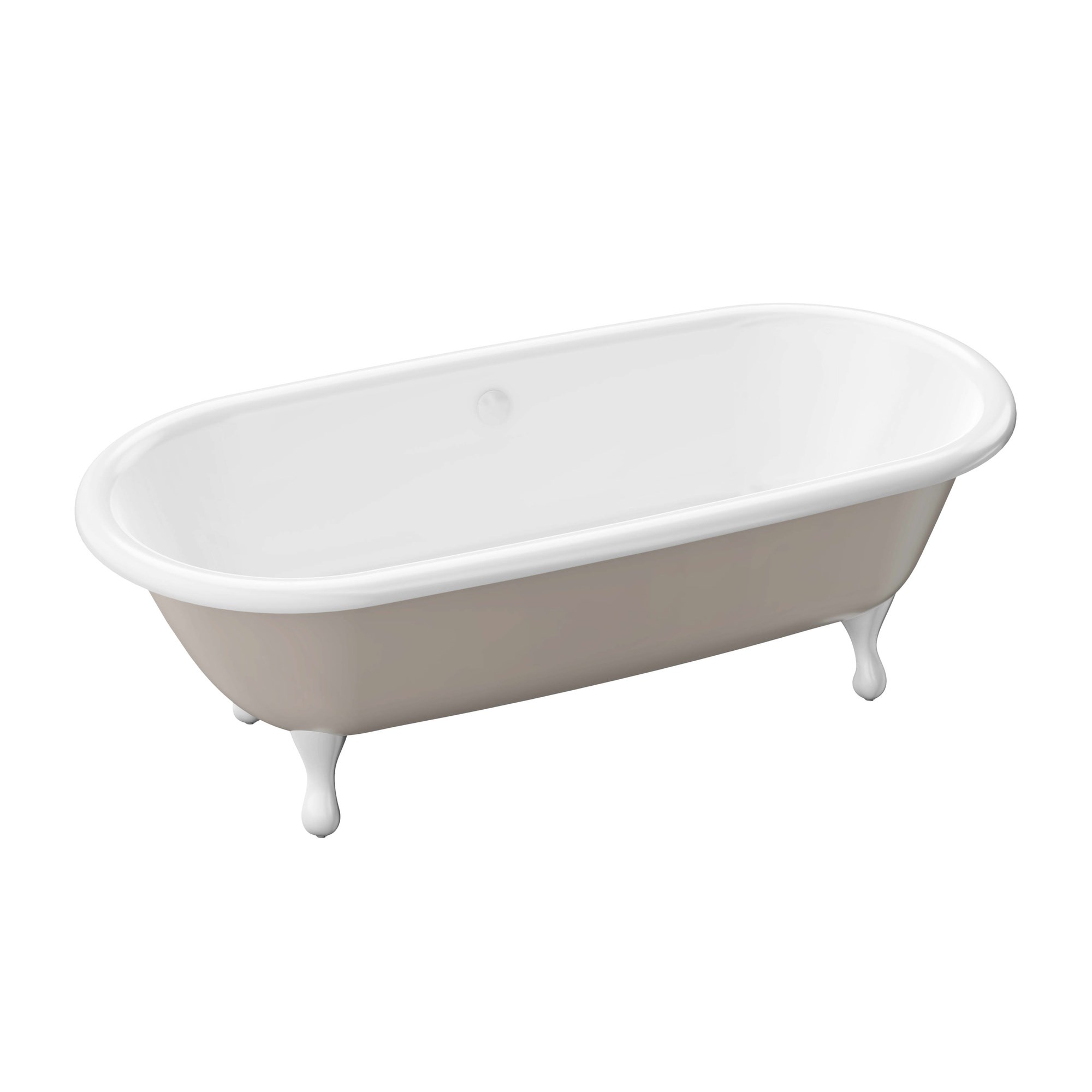Vitra Yeni Dream 180X85 Sif+Beyazayak Taupe 65680050000