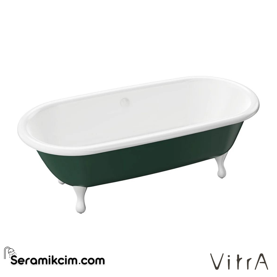 Vitra Yeni Dream 180X85 Sifon + Beyaz Ayak Green - 65680052000