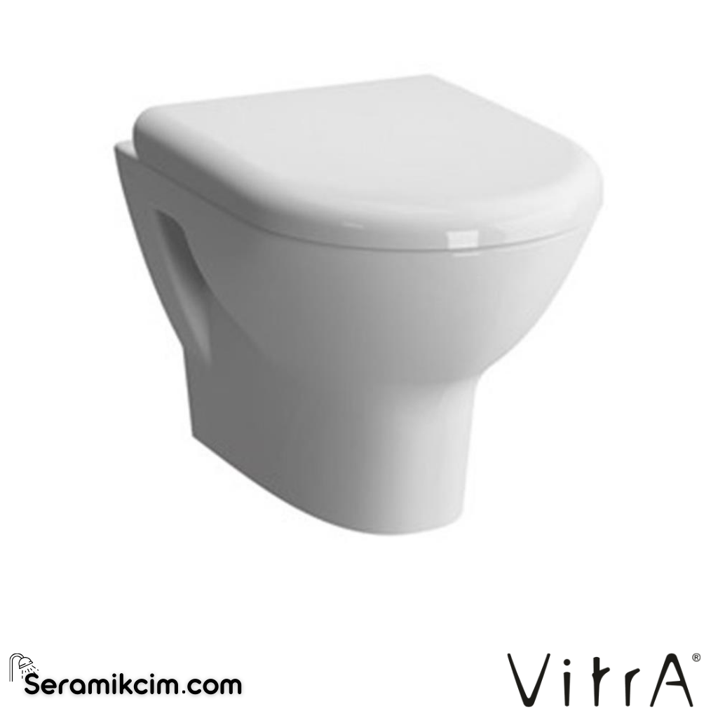 VitrA Zentrum Asma Klozet 43 cm Taharet Borulu, Beyaz - 5785L003-0850