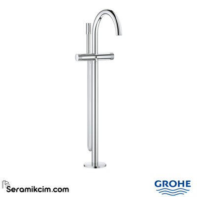Grohe Atrio Private Collection Tek Yerden Küvet Bataryası (Sıva Üstü Grubu) Krom 25229000