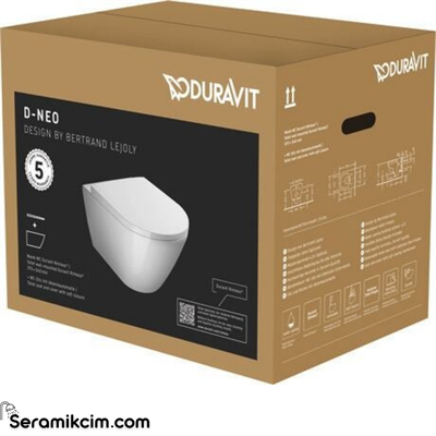 Duravit D-Neo Rimless® Asma Klozet Seti