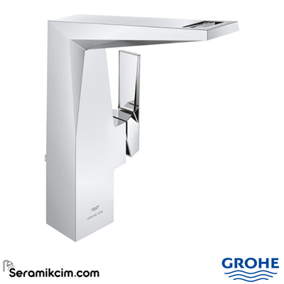 Grohe Allure Brilliant Private Collection L-Boy Sifon Kumandalı Yüksek Lavabo Bataryası Krom 24400000 - 24400000