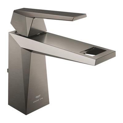 Grohe Allure Brilliant Private Collection M-Boy Lavabo Bataryası, Sifon Kumandalı, Fırçalı Sert Grafit 24397AL0