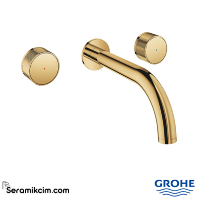 Grohe APC Knob 2hdl trimset basin 3-h M 20589GL0 - 20589GL0