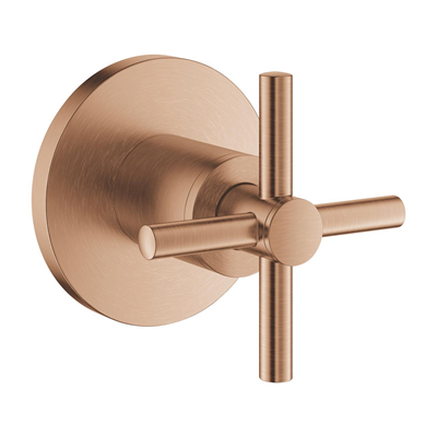Grohe Atrio Ankastre Stop Valf (Sıva Üstü Grubu), Fırçalı Bakır 29396DL0