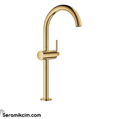 Grohe Atrio Tezgah Üstü Lavabo Bataryası, Parlak Altın 24365GL0
