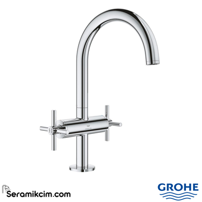 Grohe Atrio Yüksek Lavabo Bataryası (L-Boy) Krom 21144000 - 21144000