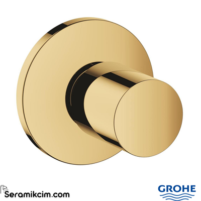 Grohe Bau Cosmopolitan Ankastre Stop Valf, Parlak Altın (Sıva Üstü Grubu) 19917GL0