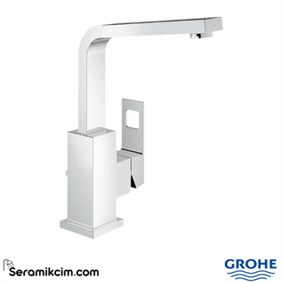 Grohe Eurocube Sifon Kumandalı Lavabo Bataryası Krom 2313500E - 2313500E