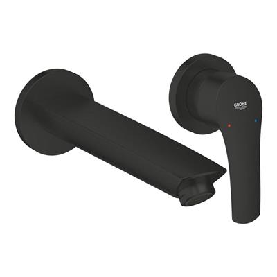 Grohe Eurosmart Duvardan Ankastre Lavabo Bataryası (Sıva Üstü Grubu) M-Boy, Mat Siyah - 293382433
