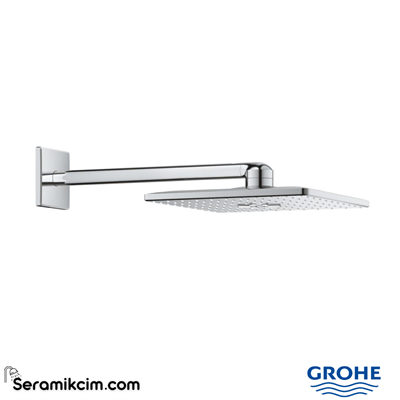 Grohe Rainshower SmartActive 310 Cube Tepe Duşu Seti, 31 cm, 2 Fonksiyonlu 43cm Krom 26479000 - 26479000