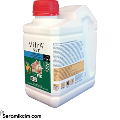 VitrAFix Net Şeffaf Seramik Fayans Karo Temizleyicisi 1 lt F33100001
