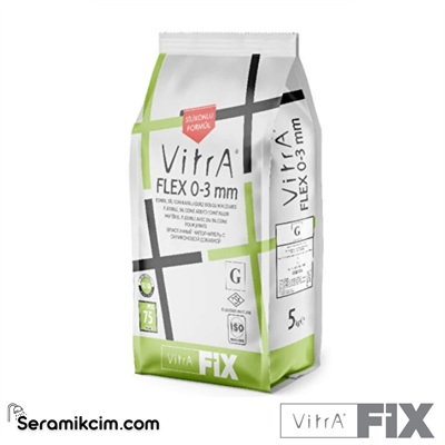 VitrAFix Zümrüt Yeşil Flex 0-3 mm CG2 WA 5 kg Derz Dolgu - F24309605