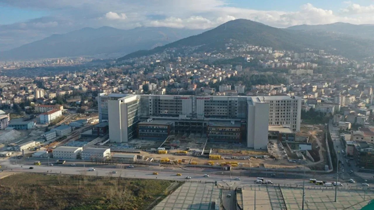 Bursa Ali Osman Sönmez Devlet Hastanesi görünümü