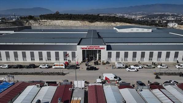 Hatay Defne Devlet Hastanesi görünümü
