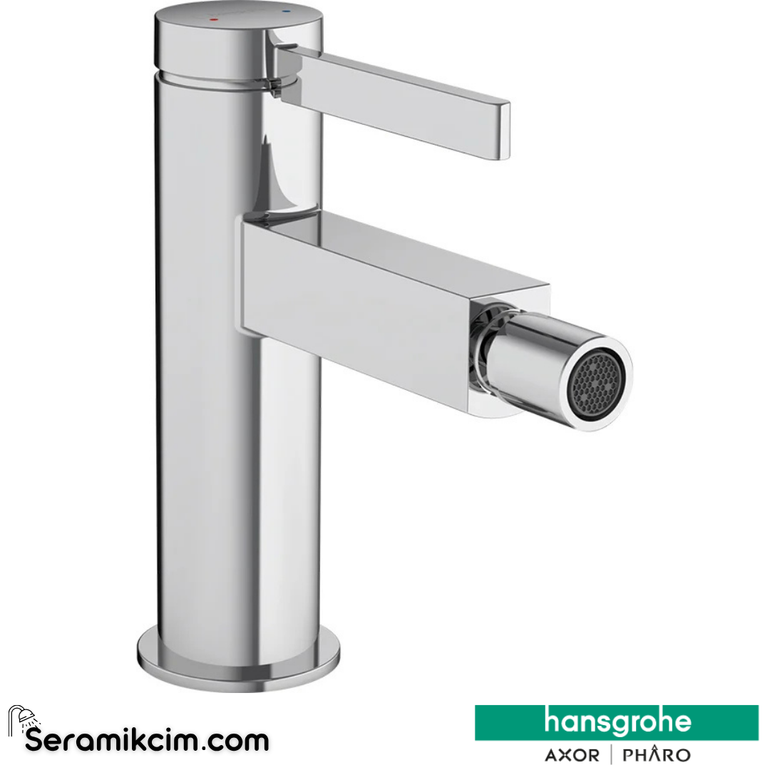 Hansgrohe Finoris Bide Bataryası Bas-Aç Gider Seti İle Krom 76200000