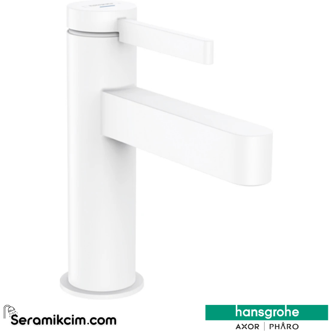 Hansgrohe Pillar Tap 100 Soğuk Su İçin Kumandasız Mat Beyaz 76013700