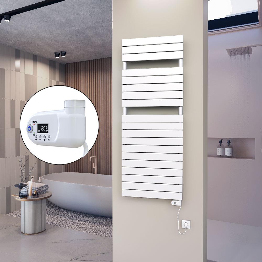10H Elektrikli Havlupan 600x1550 Beyaz (Thesis Termostat) 900 W