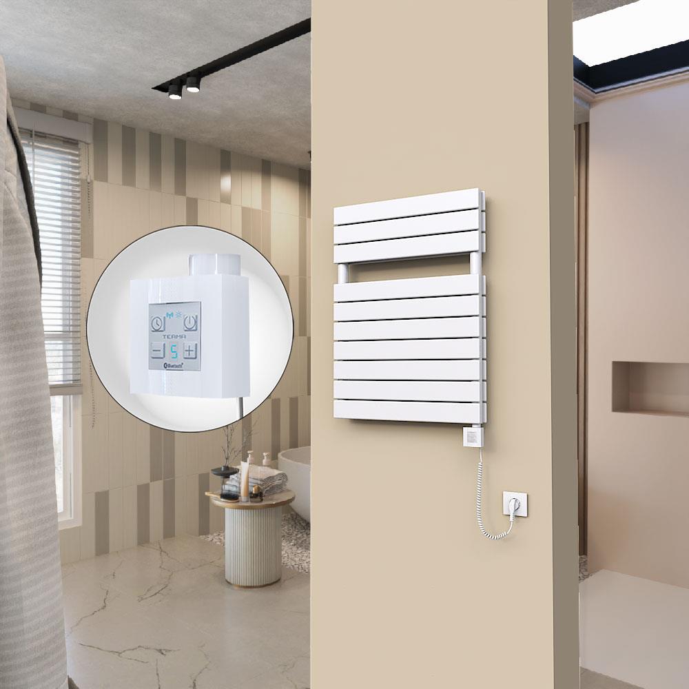 20H Elektrikli Havlupan 600x810 Beyaz Ktx4 1000 Watt Spiral Kablolu