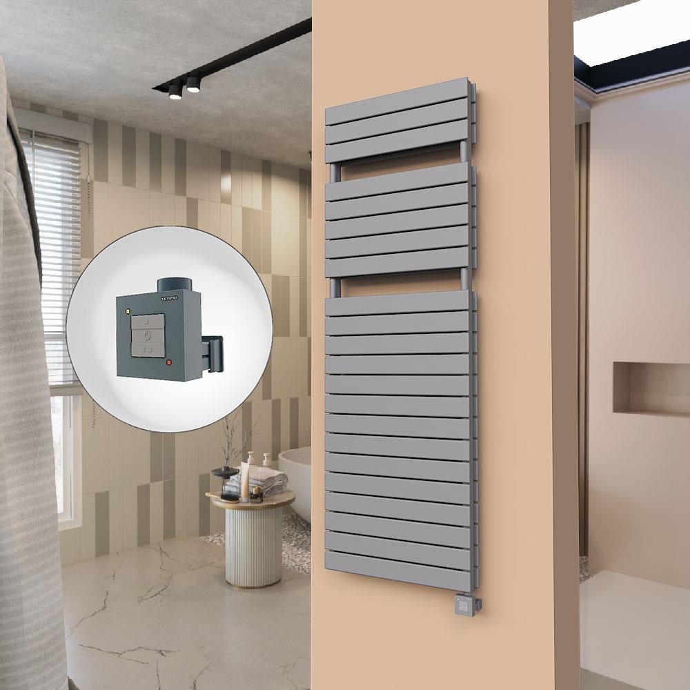 21H Elektrikli Havlupan 600x1772 Antrasit Ktx1 1000 Watt